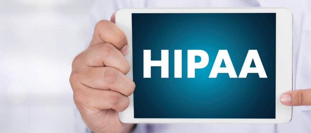 HIPAA compliance concept for Google Drive security and PHI protection