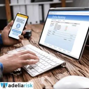 Multi-factor authentication for online banking with mobile approval to prevent cyber fraud