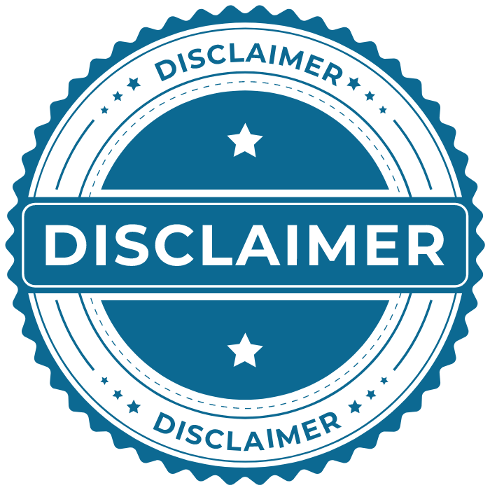 Blue seal graphic with the word “Disclaimer,” visually emphasizing that the CMMC compliance cost breakdown is for informational purposes and estimates may vary.